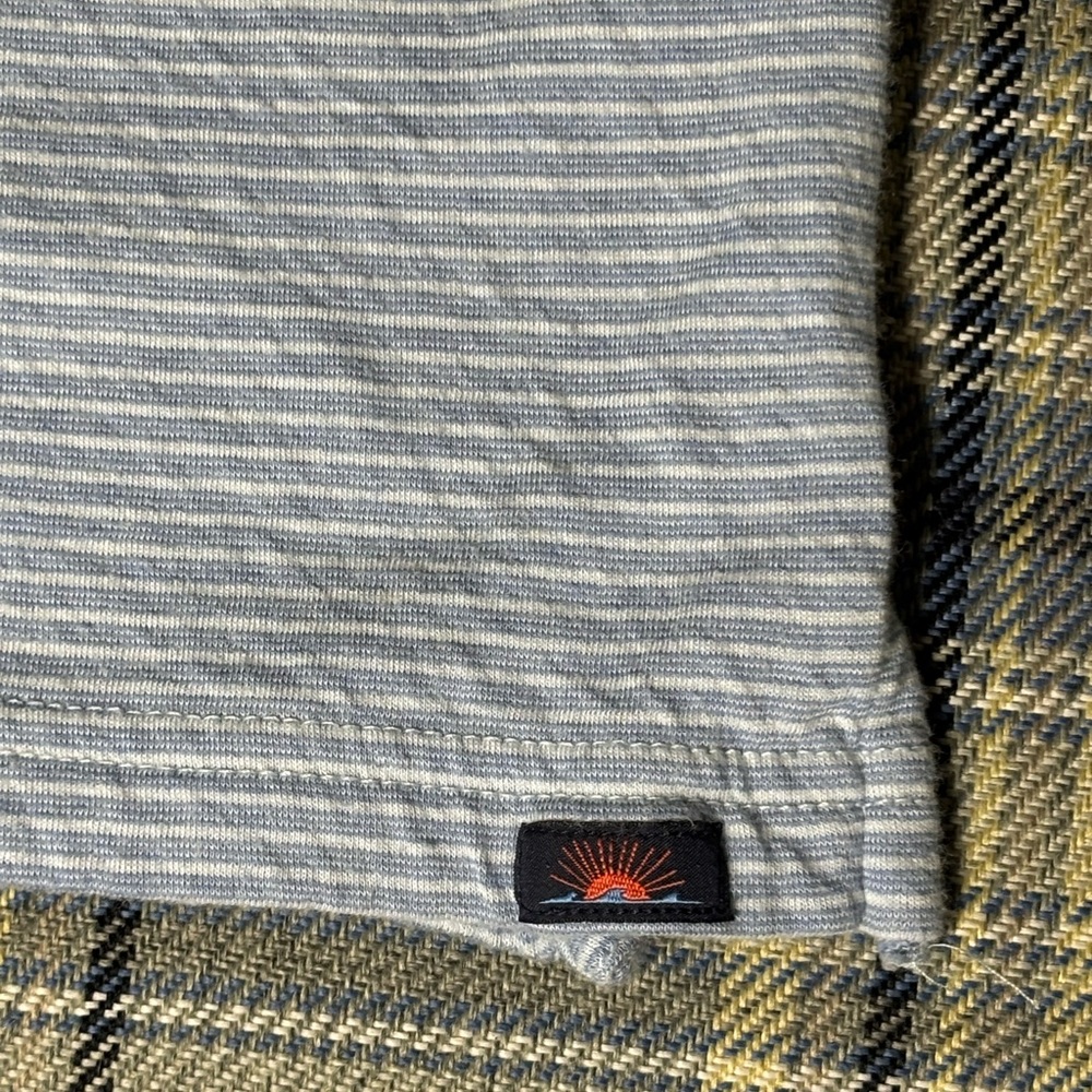 Faherty Cloud Collection Blue Polo, Pima Cotton S… - image 4